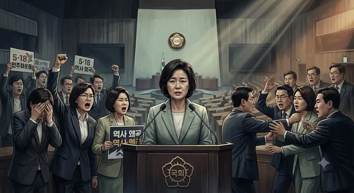 국회 과방위 '이진숙 5·18 토론회' 발언 파문과 여야 극한 대립
