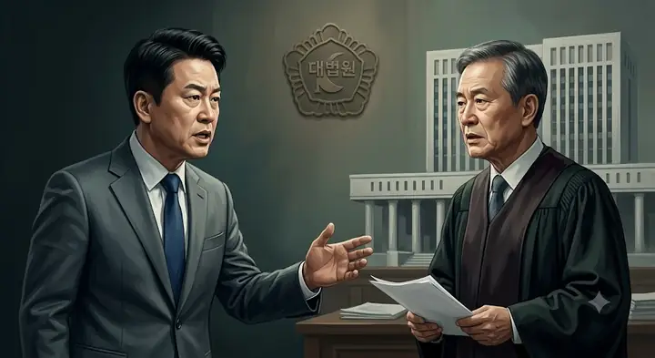 민주당 김민석 대표의 조희대 대법원장 사퇴 압박 및 사법부 갈등