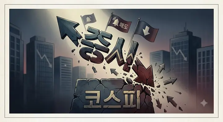 코스피 6%대 급락 및 장중 '매도 사이드카' 발동 등 국내 증시 충격
