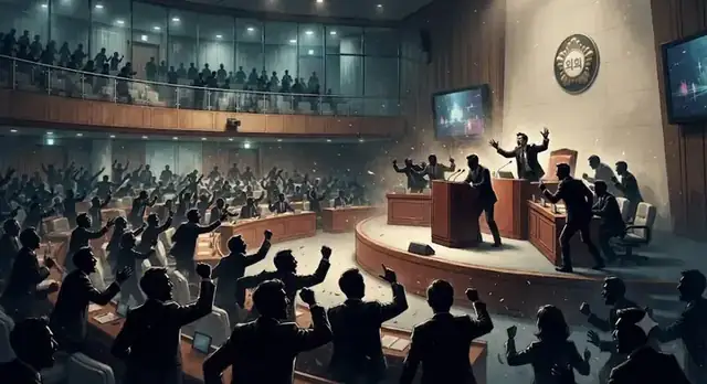 국군사관학교 통합 공청회 고성·욕설 난무 속 파행