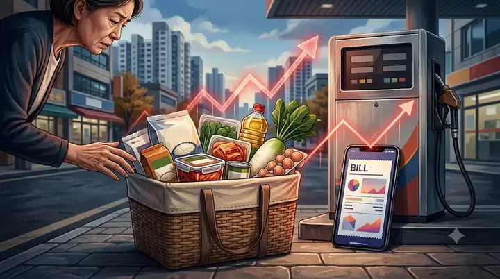 8월 소비자물가 3.1% 상승… 두 달 만에 다시 3%대 반등