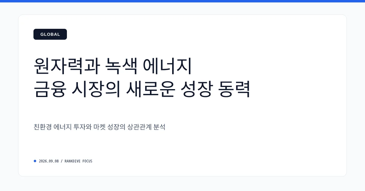 미국 원전 건설 기대감 및 대미 투자 수혜에 원전주 일제히 급등