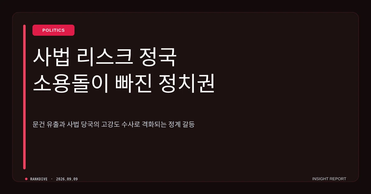 한동훈의 '김승원 의혹·검찰 수사자료 유출' 폭로 공방과 법무부의 진상 조사 지시