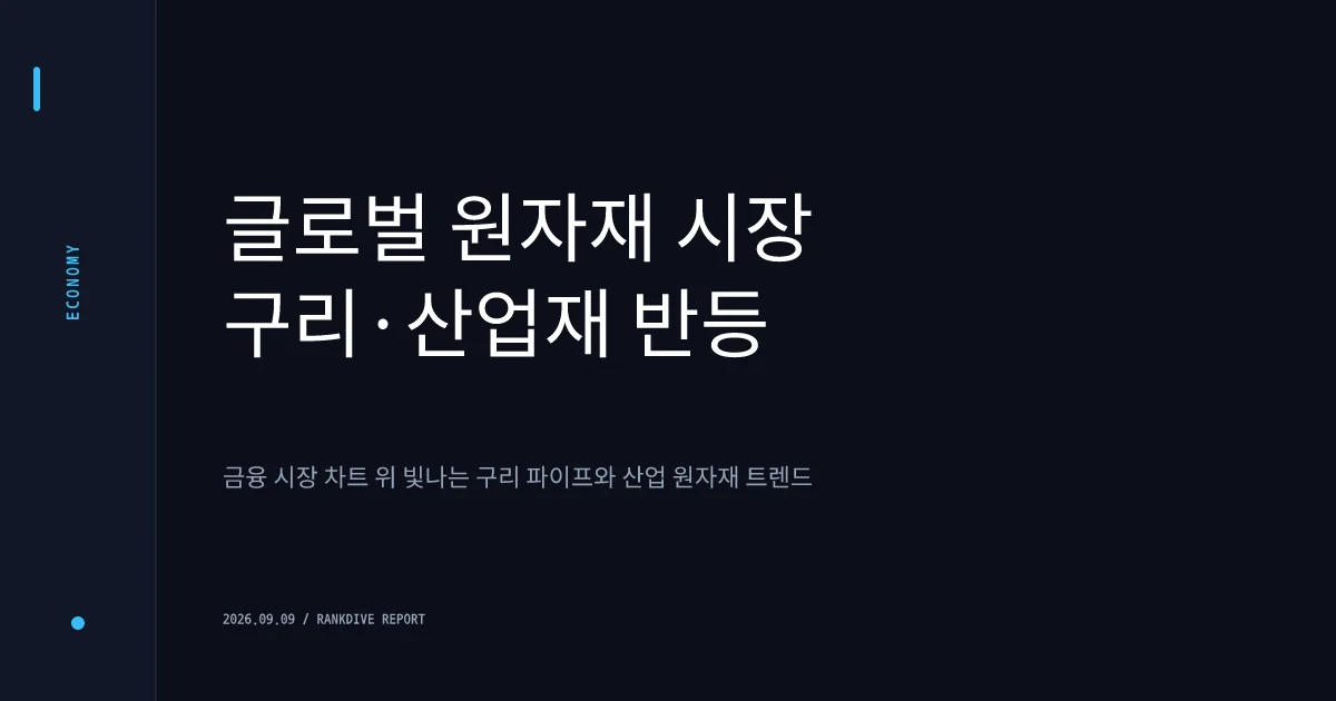구리·원자재 슈퍼사이클 도래… 금보다 나은 수익률에 투자자 집중