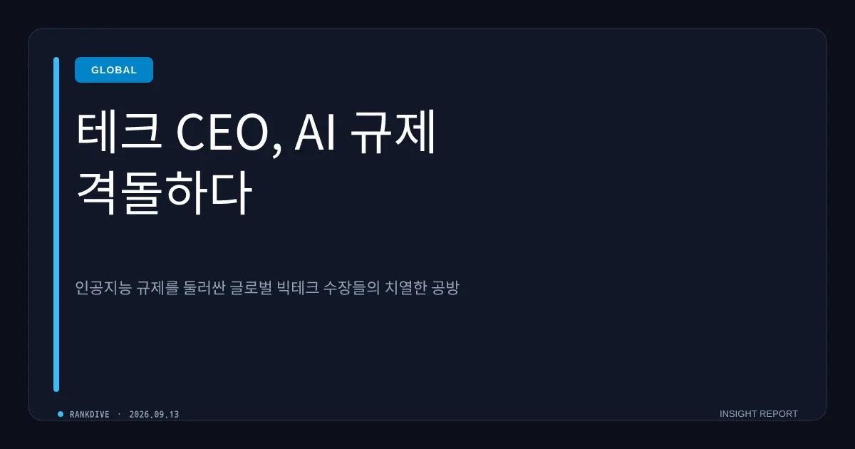AI 발전 속도 조절 한목소리…오픈아이·앤트로픽 등 수장들의 경고