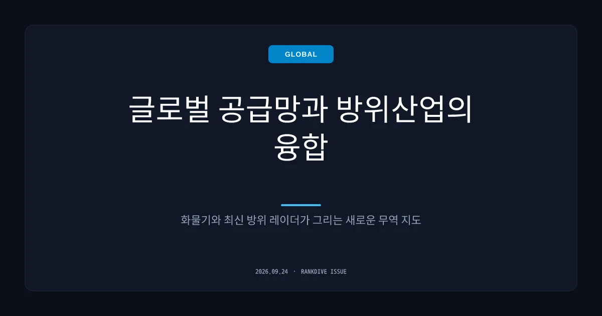 화물기 실적 반전 및 K방산 대미·중동 수출 계약 모멘텀 지속