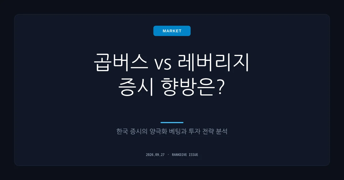 외국인 '레버리지' vs 개인 '곱버스' 베팅… 박스권 장세 속 희비 교차