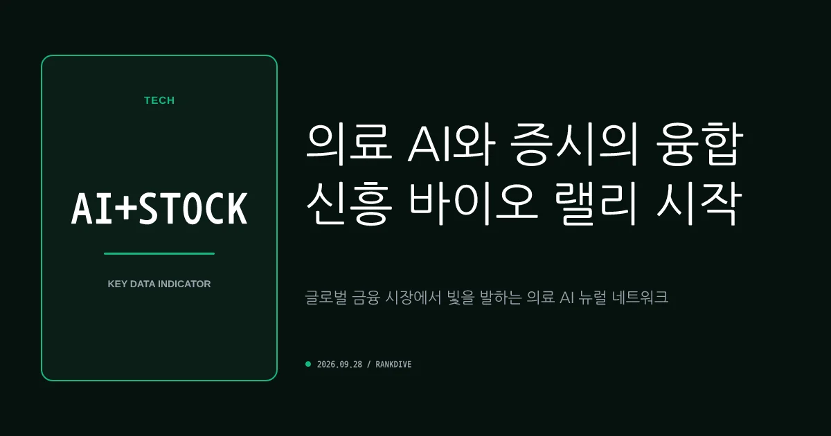 의료 AI 주가 랠리 지속…루닛·쓰리빌리언·뷰노 등 동반 강세