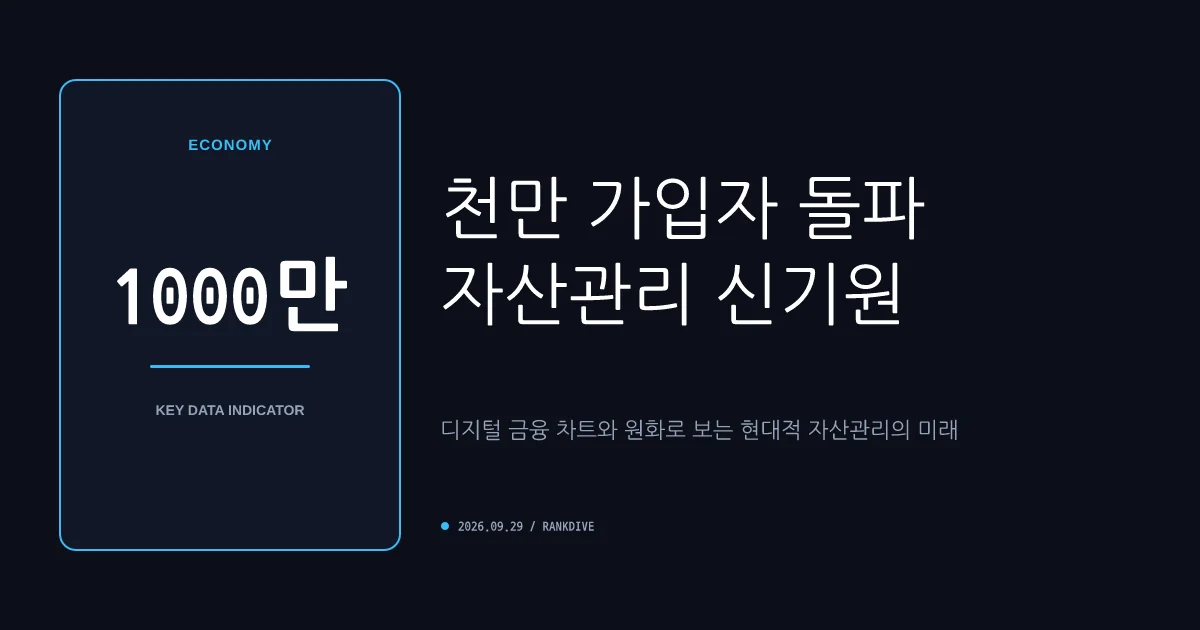 국민 재테크 '만능 통장' ISA 가입자 1000만 명 돌파…내년 납부 한도 확대