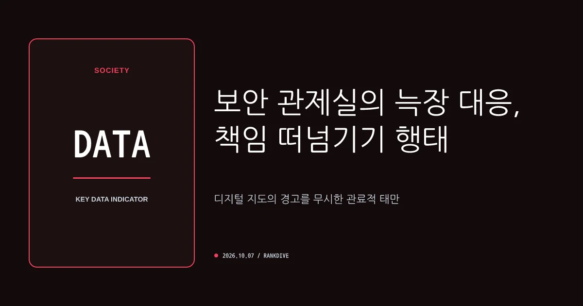 조두순 전자장치 훼손 및 보호관찰소의 6일간 '늑장 파악' 파문