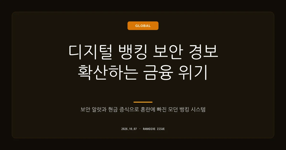 토스뱅크 전산 오류로 '돈복사' 송금 사태 발생… 금융권 보안 및 시스템 비상