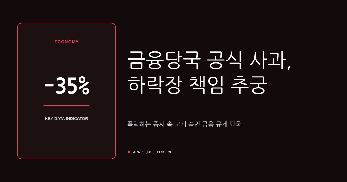 단일 종목 레버리지 논란…금융위원장 국감서 고개 숙여 사과