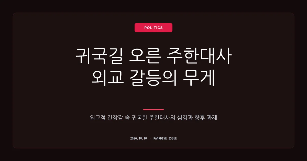 박기창 주우크라이나 대사 정부 소환 이틀 만에 귀국…한·우크라 갈등 고조