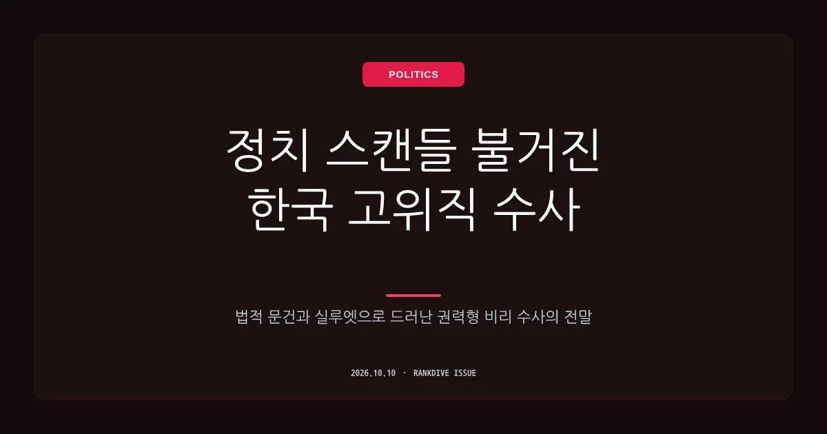 더불어민주당의 한동훈 전 장관 '딸 허위 스펙' 수사 무마 및 개입 의혹 공세