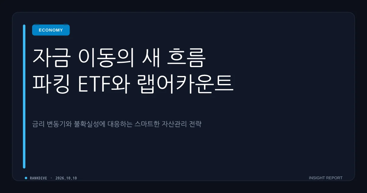 증시 박스권 장기화에 '파킹형·안전자산 ETF' 및 자문형 랩 상품으로 대거 피난