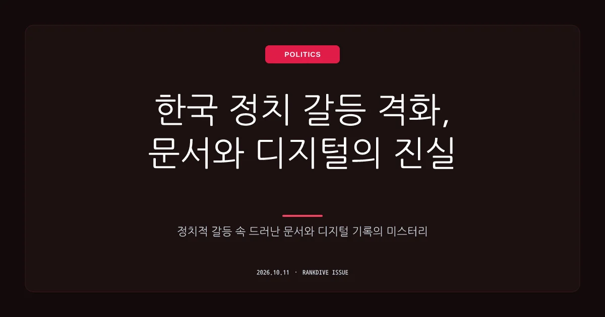 한동훈 딸 '논문 대필' 의혹과 자녀 스펙을 둘러싼 여야의 '파묘 전쟁'